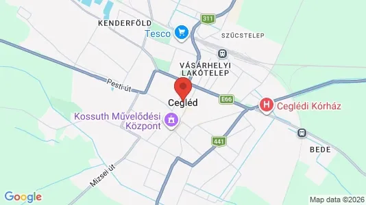 Lokaler til salg i Ceglédi - Foto fra Google Street View
