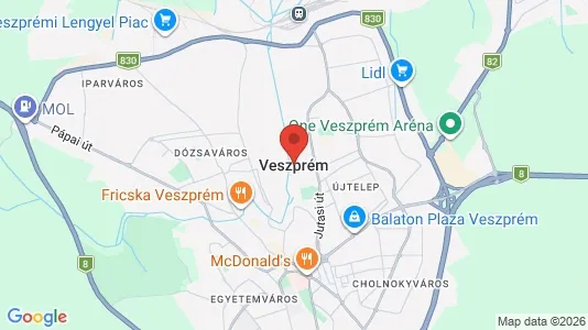 Bedrijfsruimtes te koop i Veszprémi - kort over placeringen