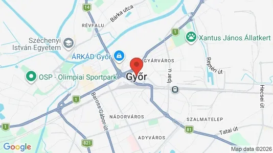 Lokaler til salg i Győri - Foto fra Google Street View