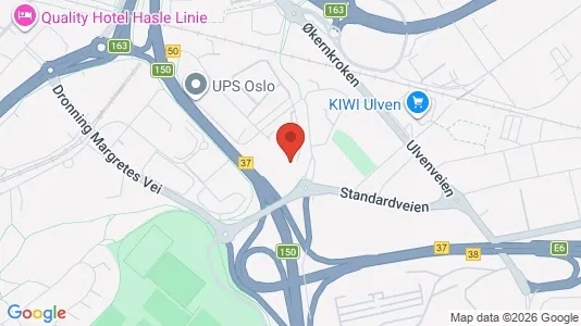 Magazijnen te huur i Oslo Bjerke - Foto uit Google Street View