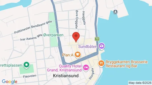 Office spaces for rent i Kristiansund - kort over placeringen