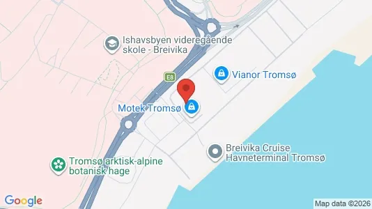 Kontorslokaler för uthyrning i Tromsø – Foto från Google Street View