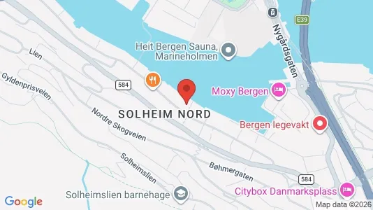 Lokaler til salg i Bergen Årstad - Foto fra Google Street View