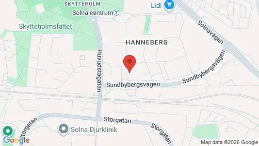 Büros zur Miete i Solna – Foto von Google Street View