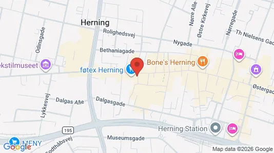 Företagslokaler till salu i Herning – Foto från Google Street View