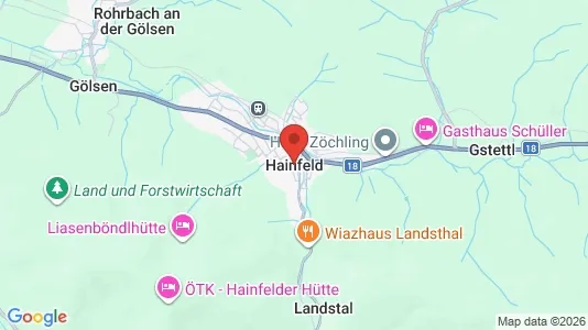 Ladenlokale zum Kauf i Hainfeld – Foto von Google Street View