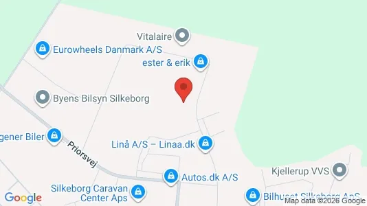Espacios de oficina En venta i Silkeborg - Foto de Google Street View