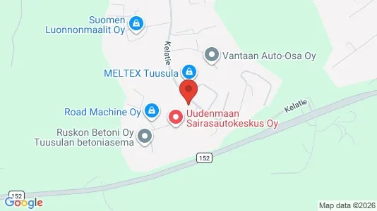 Verkstedhaller til leie i Tuusula – Bilde fra Google Street View