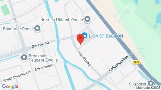 Commercial properties for rent i Zwolle - Photo from Google Street View