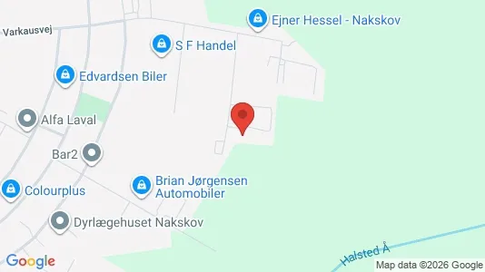 Lager til leie i Nakskov – Bilde fra Google Street View