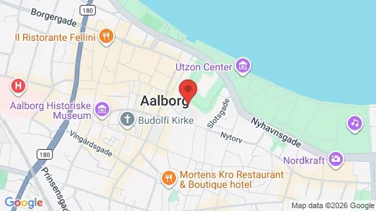 Kontorlokaler til leje i Aalborg Centrum - Foto fra Google Street View