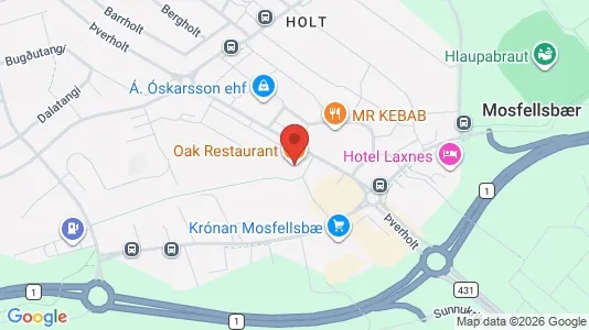 Kontorer til leie i Mosfellsbær – Bilde fra Google Street View