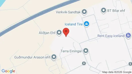 Büros zur Miete i Hafnarfjörður – Foto von Google Street View