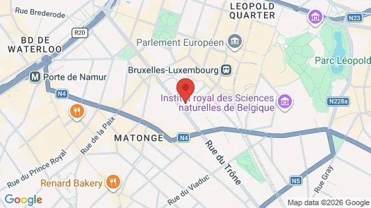 Commercial properties for rent i Brussels Elsene - Photo from Google Street View