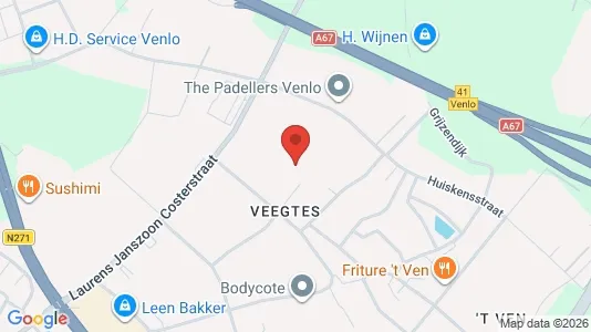 Lokaler til leie i Venlo – Bilde fra Google Street View