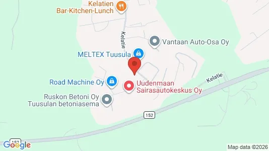 Verkstedhaller til leie i Tuusula – Bilde fra Google Street View