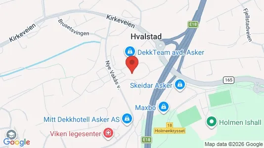 Kontorlokaler til leje i Asker - Foto fra Google Street View