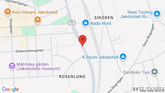 Kontorer til leie i Pietarsaari – Bilde fra Google Street View