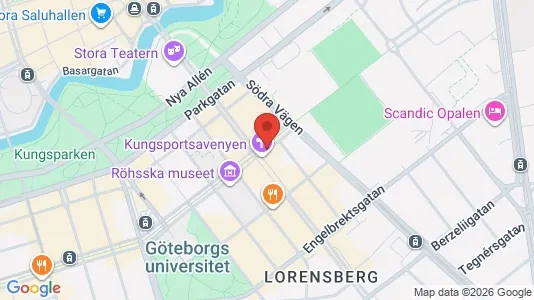 Lokaler til leie i Göteborg Sentrum – Bilde fra Google Street View