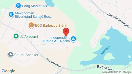 Teollisuuskiinteistöt Vuokrattavana i Nacka - Kuva Google Street Viewstä