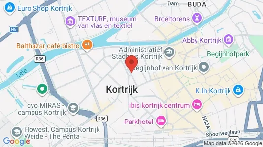 Commercial properties for rent i Kortrijk - Photo from Google Street View