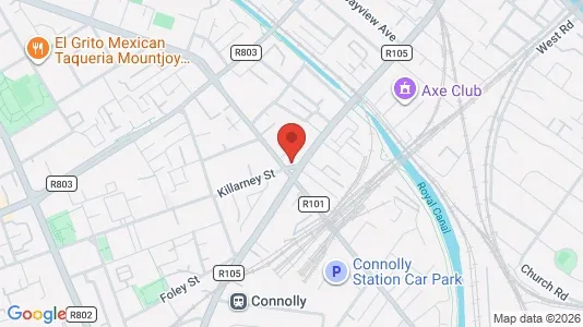 Bedrijfsruimtes te huur i Dublin 1 - Foto uit Google Street View