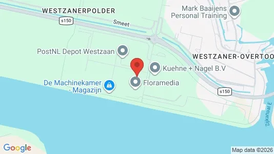 Commercial properties for rent i Zaanstad - kort over placeringen