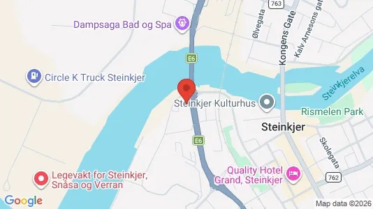 Büros zur Miete i Steinkjer – Foto von Google Street View