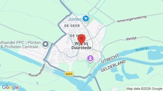Restauranglokaler för uthyrning i Wijk bij Duurstede – Foto från Google Street View