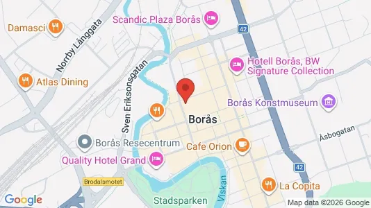 Kontorlokaler til leje i Borås - Foto fra Google Street View