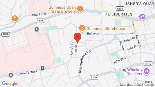 Büros zur Miete i Dublin 8 – Foto von Google Street View