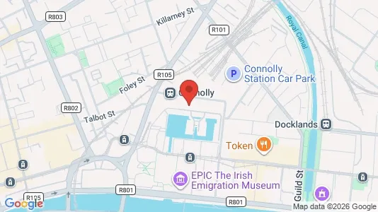 Kontorlokaler til leje i Dublin 1 - Foto fra Google Street View