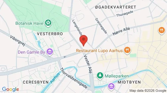 Kontorer til leie i Aarhus C – Bilde fra Google Street View
