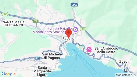 Winkels te huur i Rapallo - Foto uit Google Street View