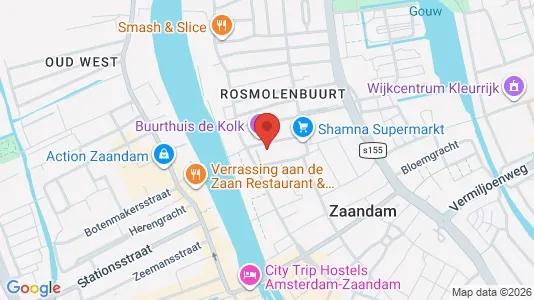 Commercial properties for sale i Zaanstad - kort over placeringen