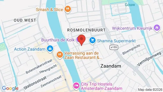 Commercial properties for sale i Zaanstad - kort over placeringen