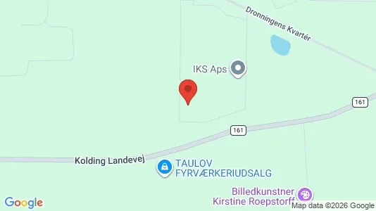 Warehouses for rent i Fredericia - kort over placeringen