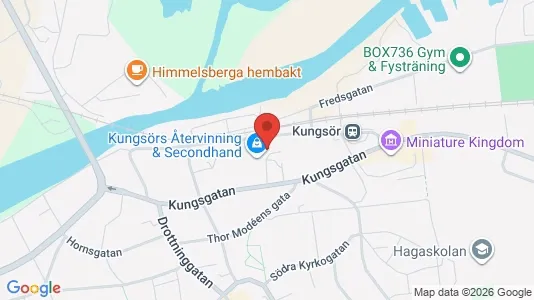 Commercial properties for sale i Kungsör - kort over placeringen