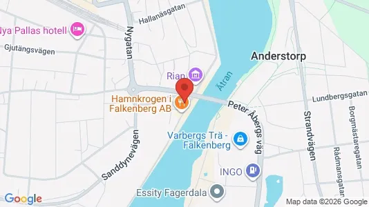 Kontorlokaler til leje i Falkenberg - Foto fra Google Street View