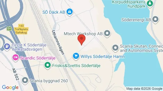 Büros zur Miete i Södertälje – Foto von Google Street View