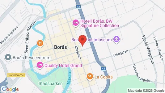 Kontorlokaler til leje i Borås - Foto fra Google Street View
