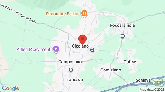 Office spaces for rent i Cicciano - kort over placeringen