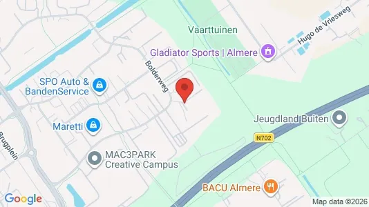 Propiedades comerciales En venta i Almere - kort over placeringen