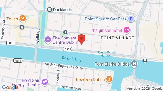 Espacios de oficina En alquiler i Dublín 1 - kort over placeringen