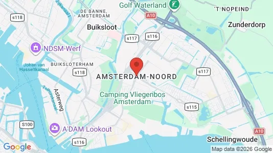 Winkels te huur i Amsterdam Noord - Foto uit Google Street View