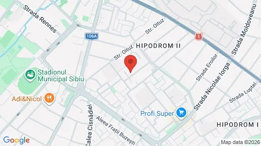 Commercial properties for rent i Şelimbăr - kort over placeringen