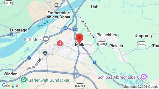 Büros zur Miete i Melk – Foto von Google Street View