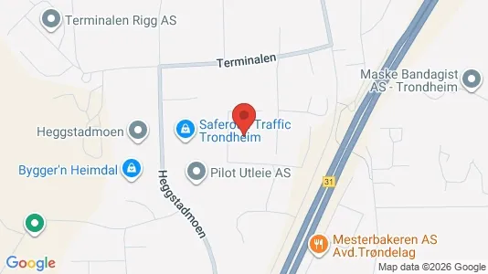 Commercial properties for rent i Trondheim Heimdal - Photo from Google Street View