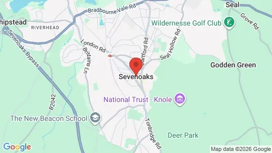Office spaces for rent i Sevenoaks - Kent - Photo from Google Street View