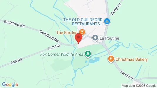 Kontorlokaler til leje i Guildford - Surrey - Foto fra Google Street View